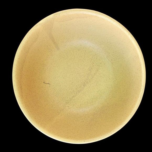 McCoy Bowl Serving Mixing Vintage Ceramic Pottery USA Bluefield 7028 Beige Blue - Picture 8 of 11